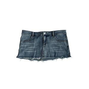 Miaou Miss Denim Mini Skirt